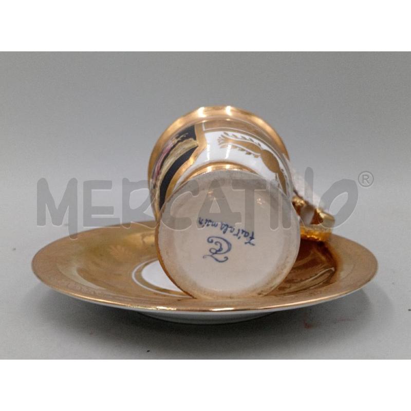 TAZZA STILE IMPERO SINGOLA DORATA | Mercatino dell'Usato Moncalieri bengasi 4