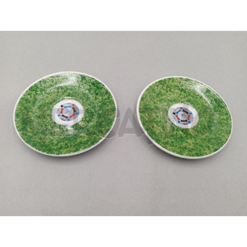 TAZZE PZ.2 CERAMICA LAVAZZA COPPA DEL MONDO 98 DECORO PRATO E NUVOLE  | Mercatino dell'Usato Moncalieri bengasi 3