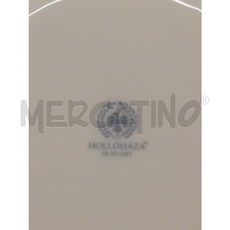TAZZE PZ.6 CERAMICA HOLLOHAZA HUNGARY DECORO FIORI  | Mercatino dell'Usato Moncalieri bengasi 5