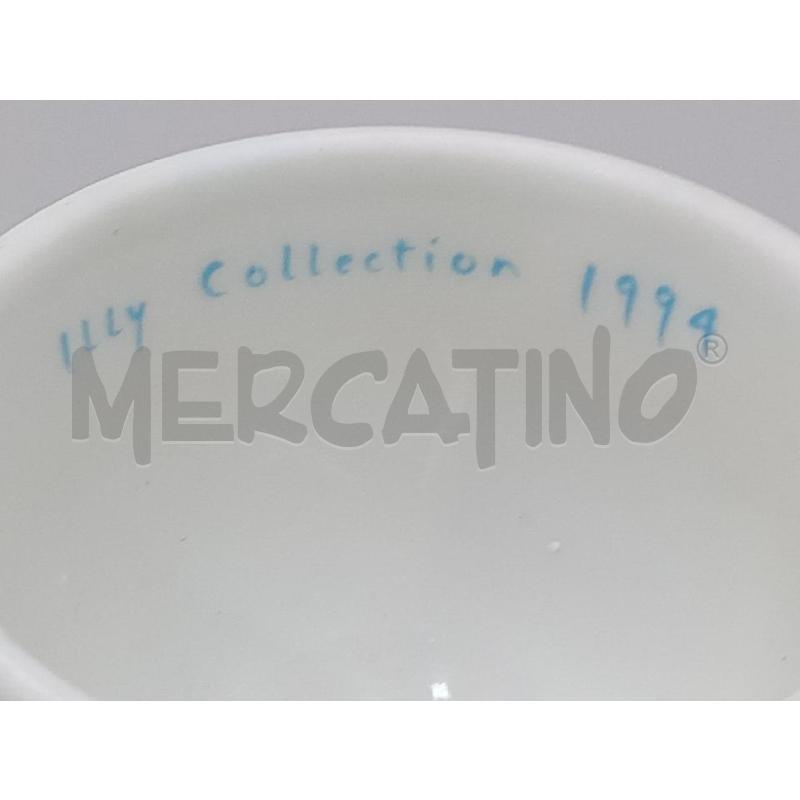 TAZZINA CERAMICA ILLY COLLECTION 1999 SANDRO CHIA  | Mercatino dell'Usato Moncalieri bengasi 3