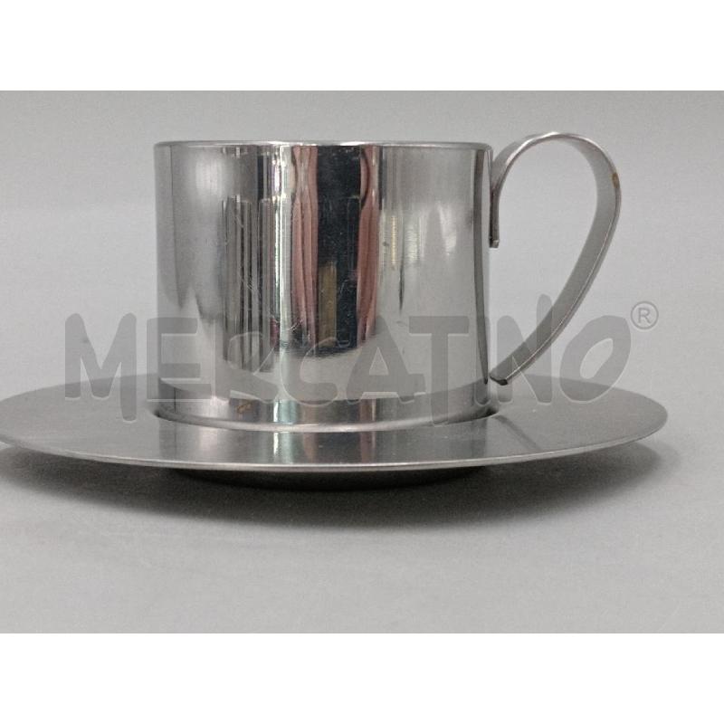 TAZZINE ACCIAIO CAFFE VEMI DA 6 | Mercatino dell'Usato Moncalieri bengasi 4