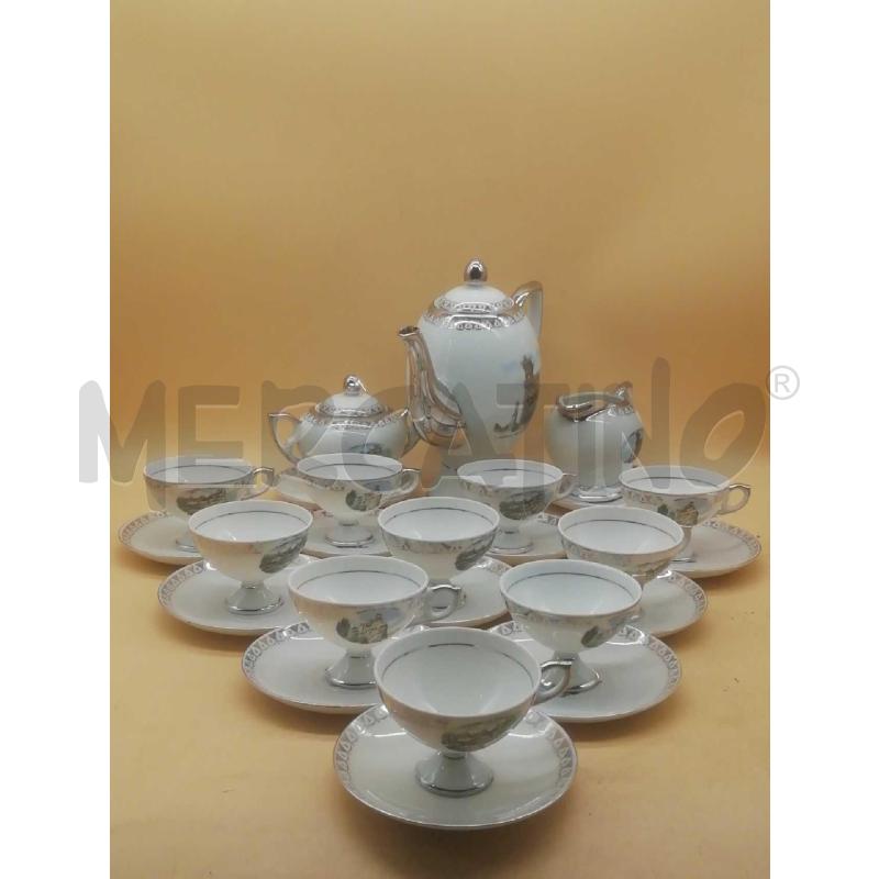 TAZZINE CAFFE 10PZ+LATIERA+TEIRA+ZUCCHERIERA RSM | Mercatino dell'Usato Moncalieri bengasi 1