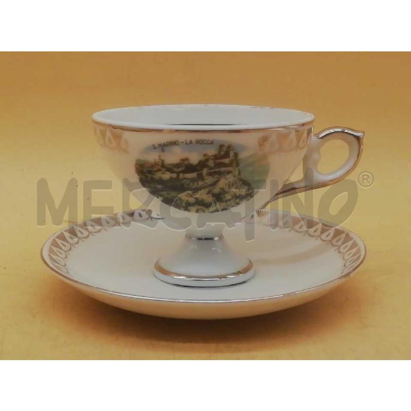 TAZZINE CAFFE 10PZ+LATIERA+TEIRA+ZUCCHERIERA RSM | Mercatino dell'Usato Moncalieri bengasi 3