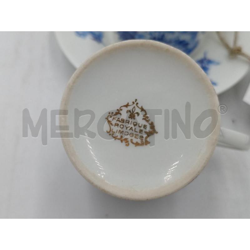 TAZZINE CAFFE PORCELLANA ROYAL LIMOGES | Mercatino dell'Usato Moncalieri bengasi 5