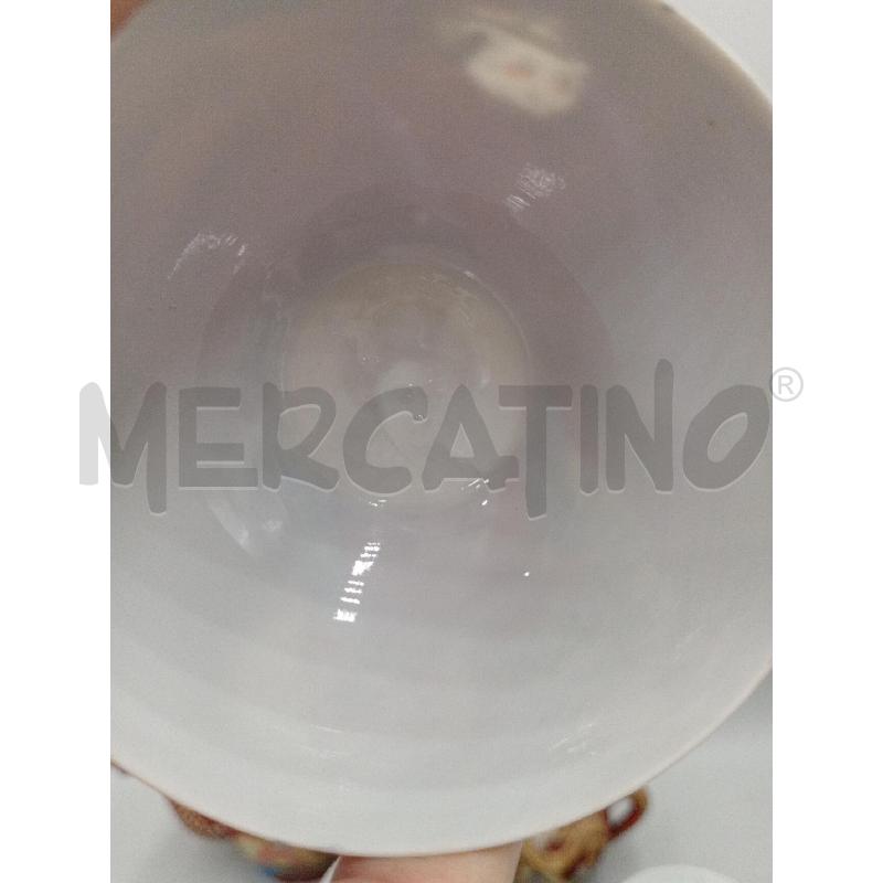 TAZZINE PORCELLANA STILE CHINA CLAVORAZIONE DRAGONICA E INTERNO TAZZA VISIBILE GEISHA  | Mercatino dell'Usato Moncalieri bengasi 5