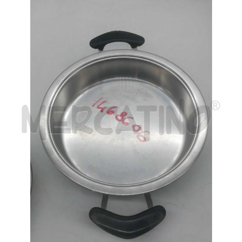TEGAME INOX + COPERCHIO 12 | Mercatino dell'Usato Moncalieri bengasi 2