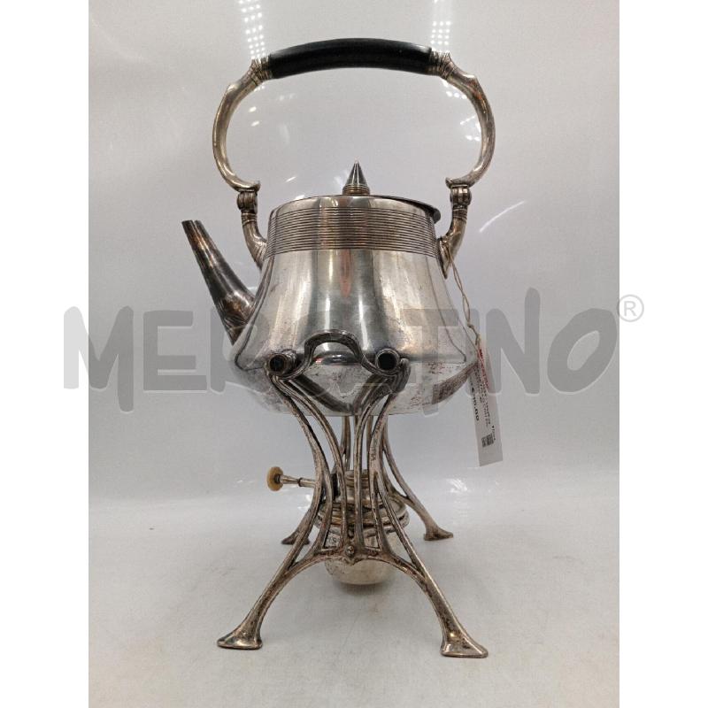 TEIERA METALLO CON FORNELLETTO H. 40 | Mercatino dell'Usato Moncalieri bengasi 3