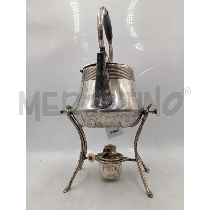 TEIERA METALLO CON FORNELLETTO H. 40 | Mercatino dell'Usato Moncalieri bengasi 4