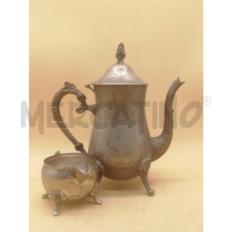 TEIERA + LATTIERA SILVER | Mercatino dell'Usato Moncalieri bengasi 1