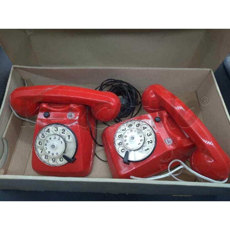 TELEFONI GIOCATTOLO INTERCOMUNICANTI VINTAGE  | Mercatino dell'Usato Moncalieri bengasi 2