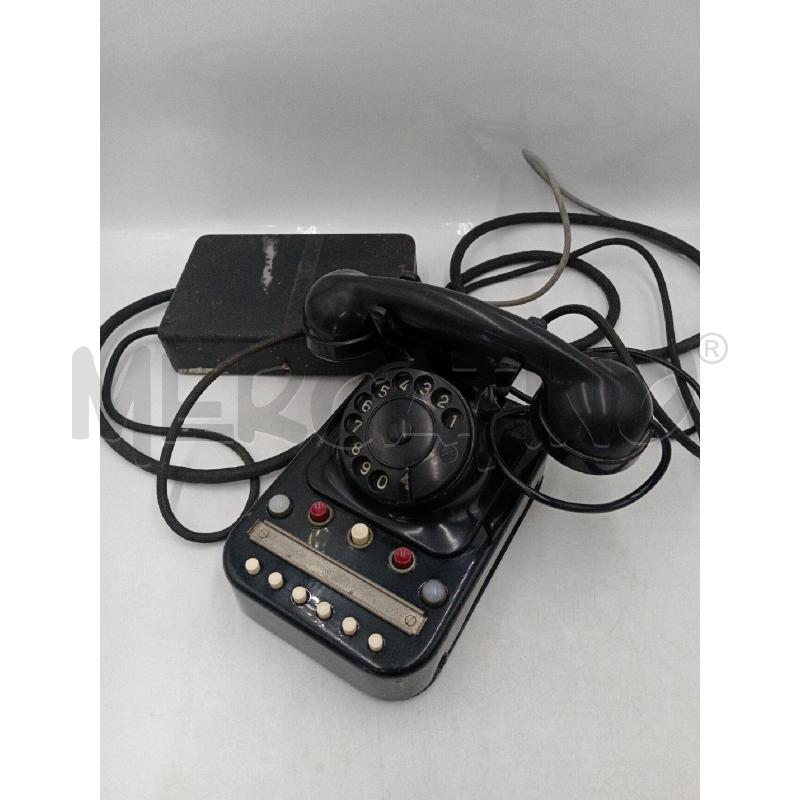 TELEFONO BACHELITE DA UFFICIO NERO  | Mercatino dell'Usato Moncalieri bengasi 1