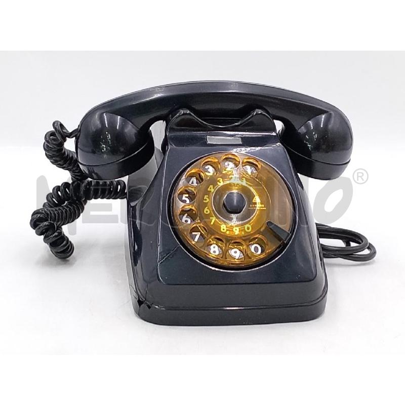 TELEFONO DA CASA VINTAGE SIEMENS NERO DA ESPOSIZIONE C/ROTTURA FRONTALE ANGOLO SX  | Mercatino dell'Usato Moncalieri bengasi 1