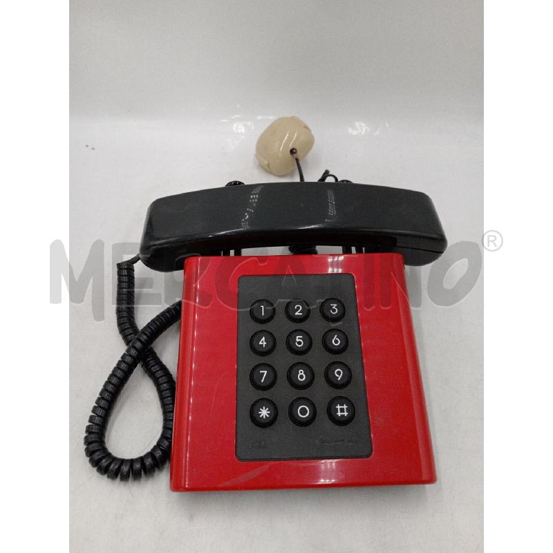 TELEFONO TASTI ROSSO VINTAGE URMET TORINO | Mercatino dell'Usato Moncalieri bengasi 1
