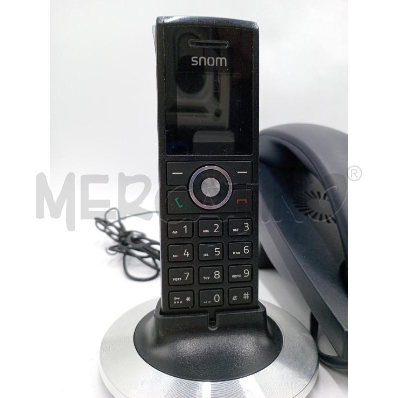 TELEFONO VOIP CON 2 CORDLESS SNOM | Mercatino dell'Usato Moncalieri bengasi 3
