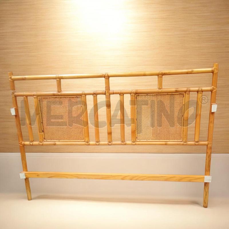 TESTIERA LETTO BAMBU MATRIMONIALE | Mercatino dell'Usato Moncalieri bengasi 3