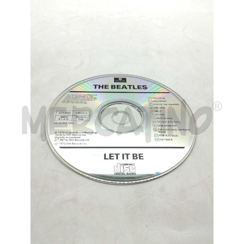 THE BEATLES - LET IT BE | Mercatino dell'Usato Moncalieri bengasi 5