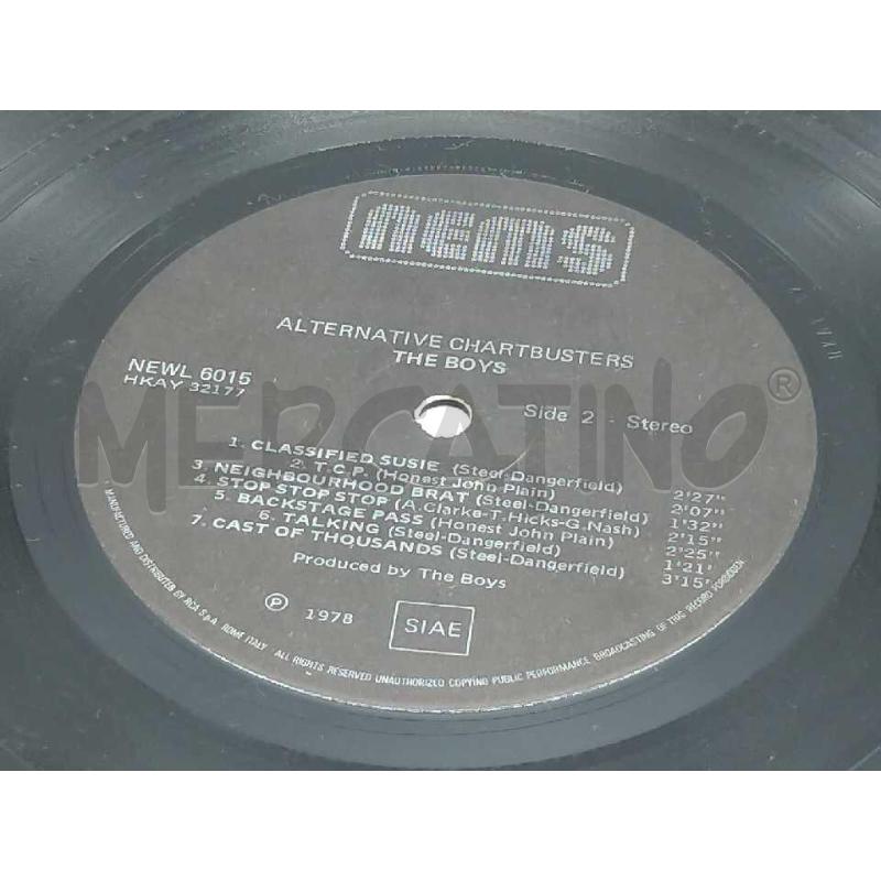 THE BOYS ALTERNATIVE CHARTBUSTERS VG VG | Mercatino dell'Usato Moncalieri bengasi 5