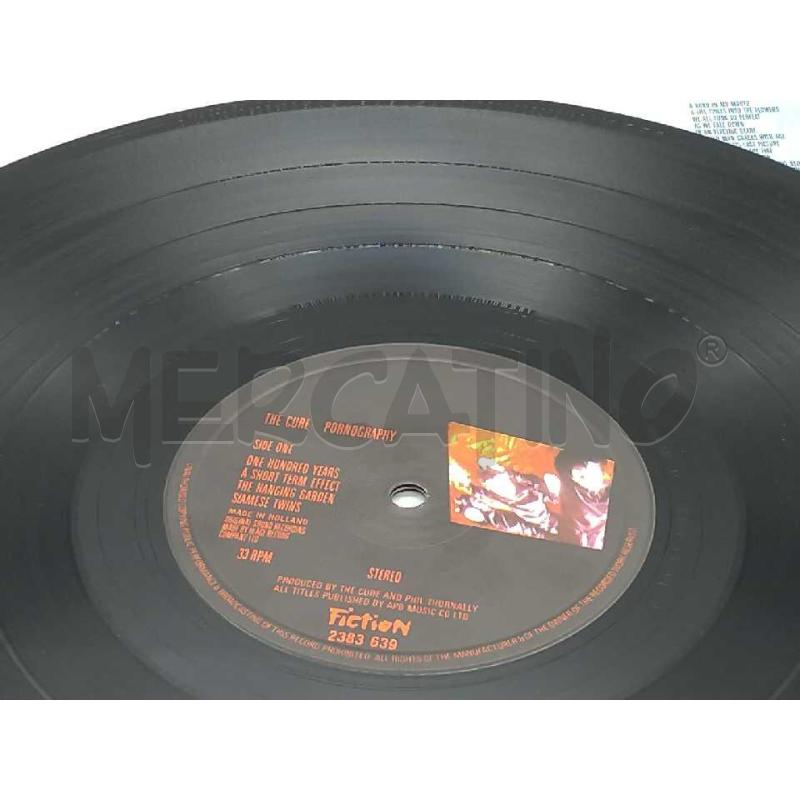 THE CURE PORNOGRAPHY VG+ VG++ | Mercatino dell'Usato Moncalieri bengasi 4