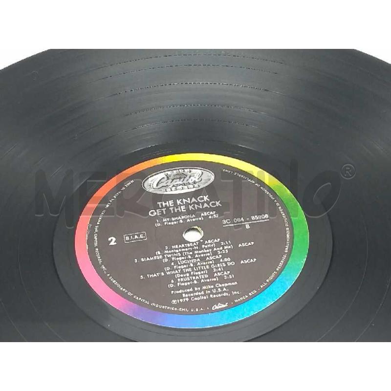 THE KNACK - GET THE KNACK VG VG | Mercatino dell'Usato Moncalieri bengasi 4