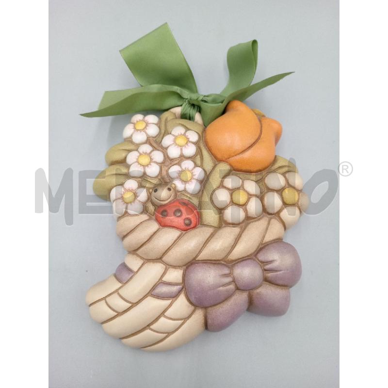 THUN PLACCA CORNUCOPPIA DECORO COCINELLA FIORI | Mercatino dell'Usato Moncalieri bengasi 1