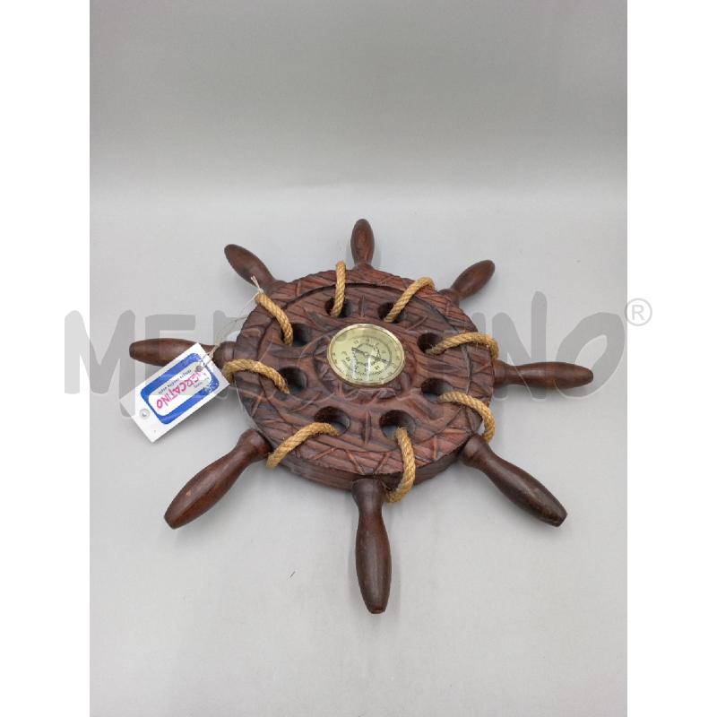TIMONE LEGNO C/CORDA C/TERMOMETRO INTERNO  | Mercatino dell'Usato Moncalieri bengasi 1