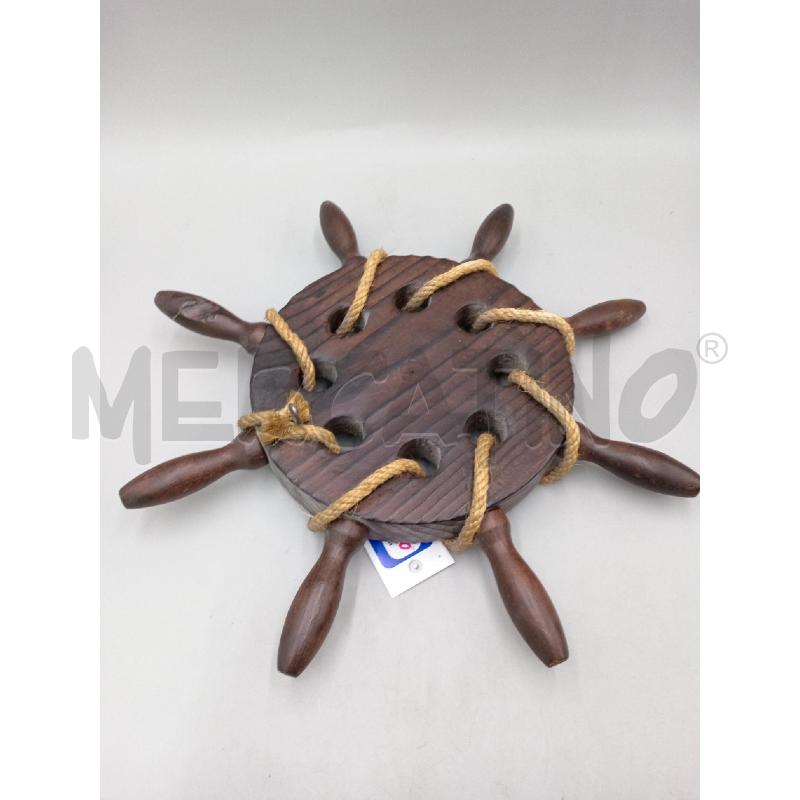 TIMONE LEGNO C/CORDA C/TERMOMETRO INTERNO  | Mercatino dell'Usato Moncalieri bengasi 4