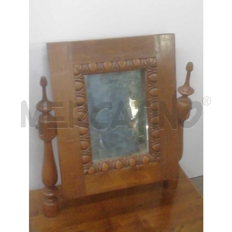 TOELETTA LEGNO C/SPECCHIERA E CASSETTO | Mercatino dell'Usato Moncalieri bengasi 3