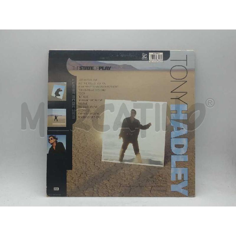 TONY HADLEY THE STATE O PLAY VG+ VG+ | Mercatino dell'Usato Moncalieri bengasi 2
