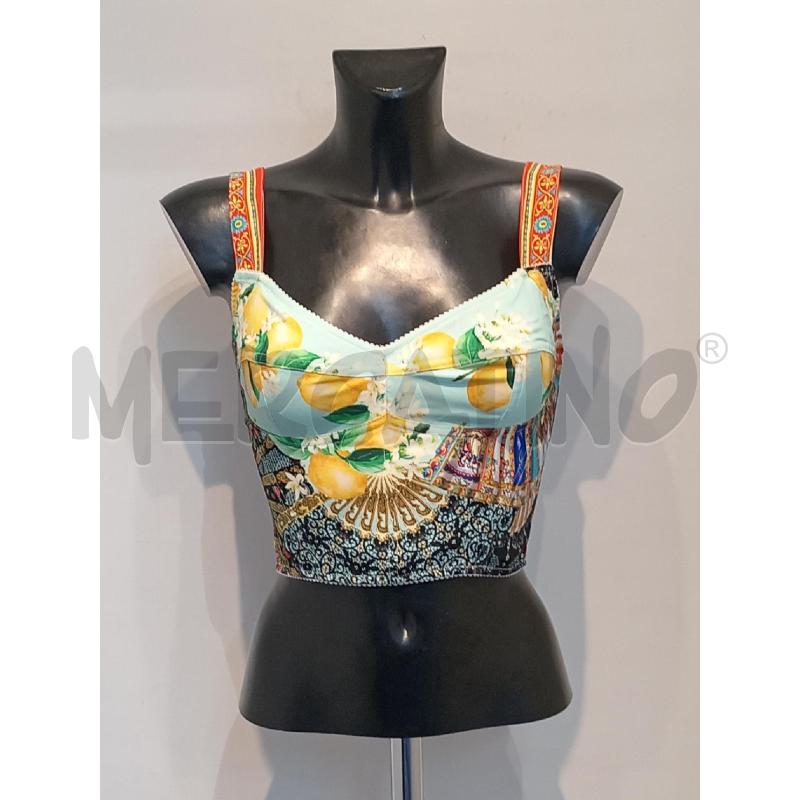 TOP DOLCE & GABBANA VERDE LIMONI | Mercatino dell'Usato Moncalieri bengasi 1