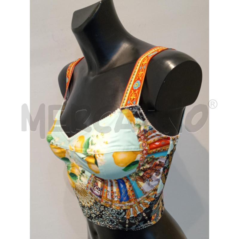 TOP DOLCE & GABBANA VERDE LIMONI | Mercatino dell'Usato Moncalieri bengasi 3