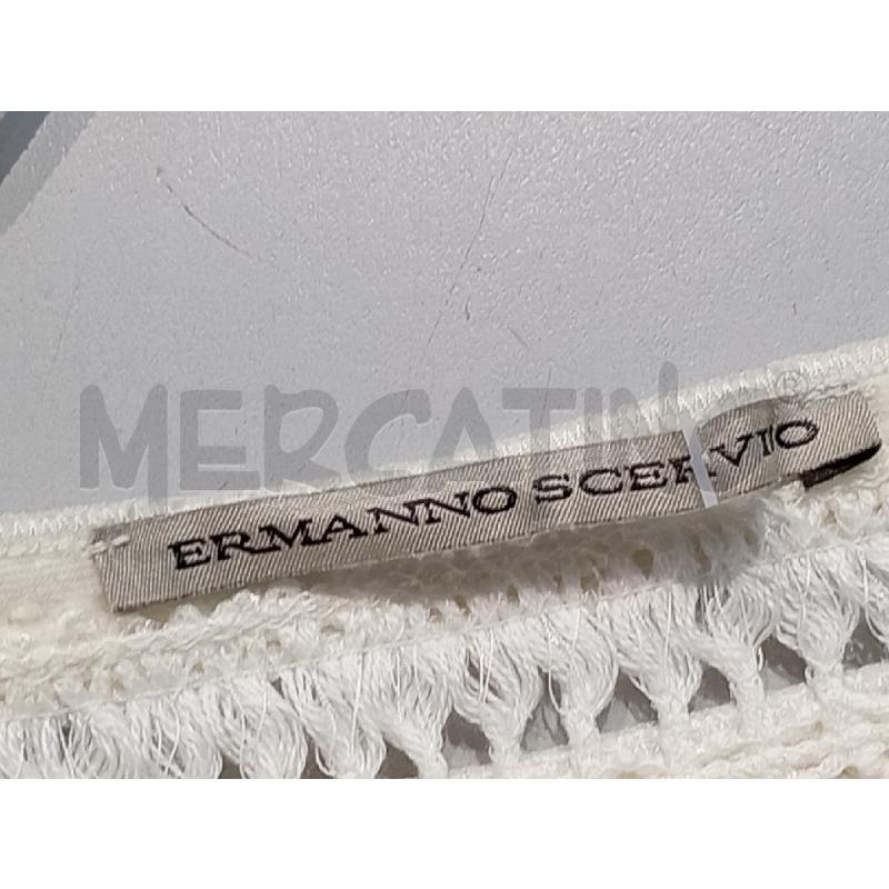 TOP ERMANNO SCERVINO BIANCO | Mercatino dell'Usato Moncalieri bengasi 5