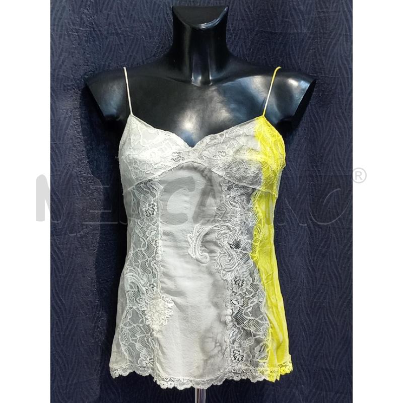 TOP PINKO GIALLO GRIGIO | Mercatino dell'Usato Moncalieri bengasi 1