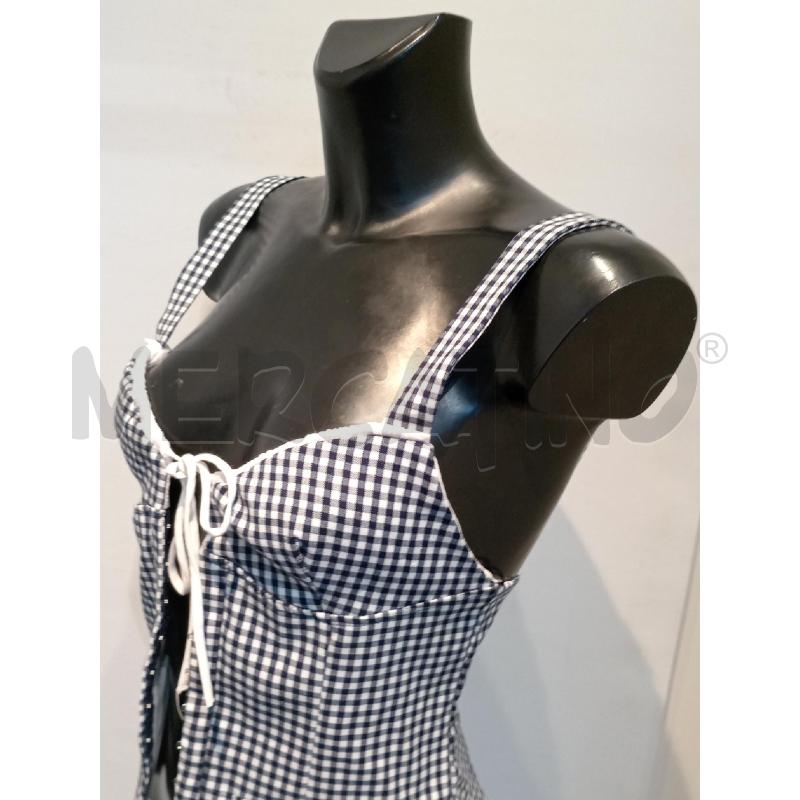 TOP ZARA BIANCO BLU QUADRETTI | Mercatino dell'Usato Moncalieri bengasi 3