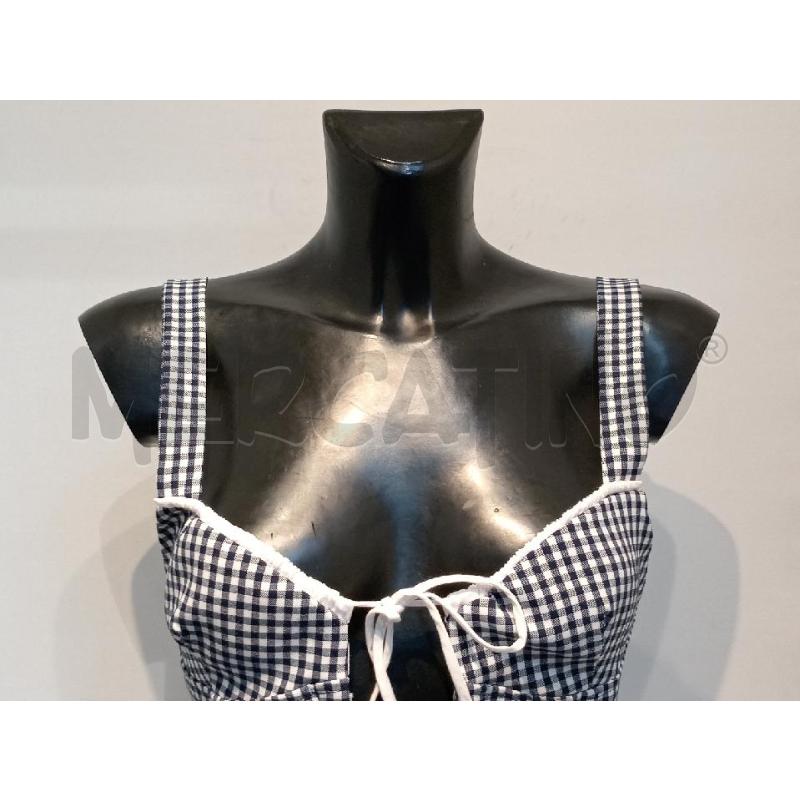 TOP ZARA BIANCO BLU QUADRETTI | Mercatino dell'Usato Moncalieri bengasi 4