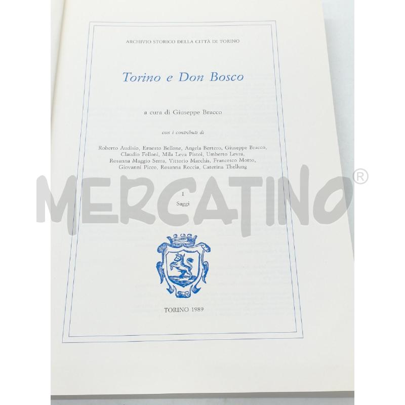 TORINO E DON BOSCO ARCHIVIO STORICO CITTA' DI TORINO STAMPERIA DEGLI ARTISTI 1989 3 VOLUMI CON COFAN | Mercatino dell'Usato Moncalieri bengasi 3