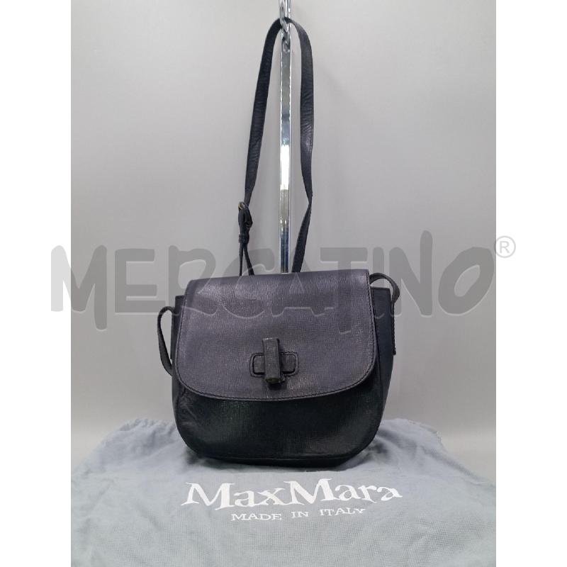 TRACOLLA DONNA MAX MARA NERA | Mercatino dell'Usato Moncalieri bengasi 1