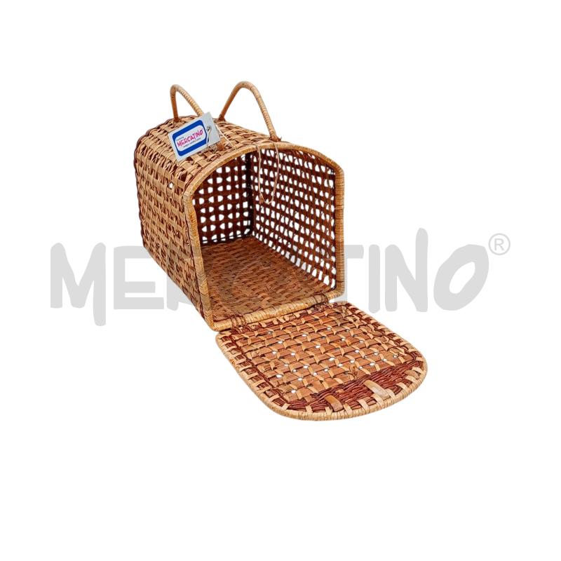 TRASPORTINA ANIMALI VIMINI CHIC | Mercatino dell'Usato Moncalieri bengasi 2