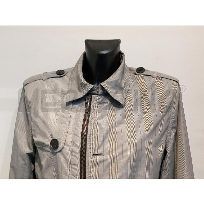 TRENCH DONNA BEN SHERMAN GRIGIO QUADRI | Mercatino dell'Usato Moncalieri bengasi 3