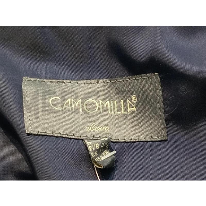 TRENCH DONNA CAMOMILLA BLU DOPPIOPETTO BOTTONI GIALLI | Mercatino dell'Usato Moncalieri bengasi 5