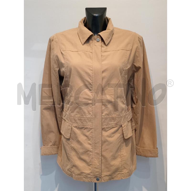 TRENCH DONNA ELISABETH ASCOT BEIGE CON CERNIERA DAVANTI | Mercatino dell'Usato Moncalieri bengasi 1