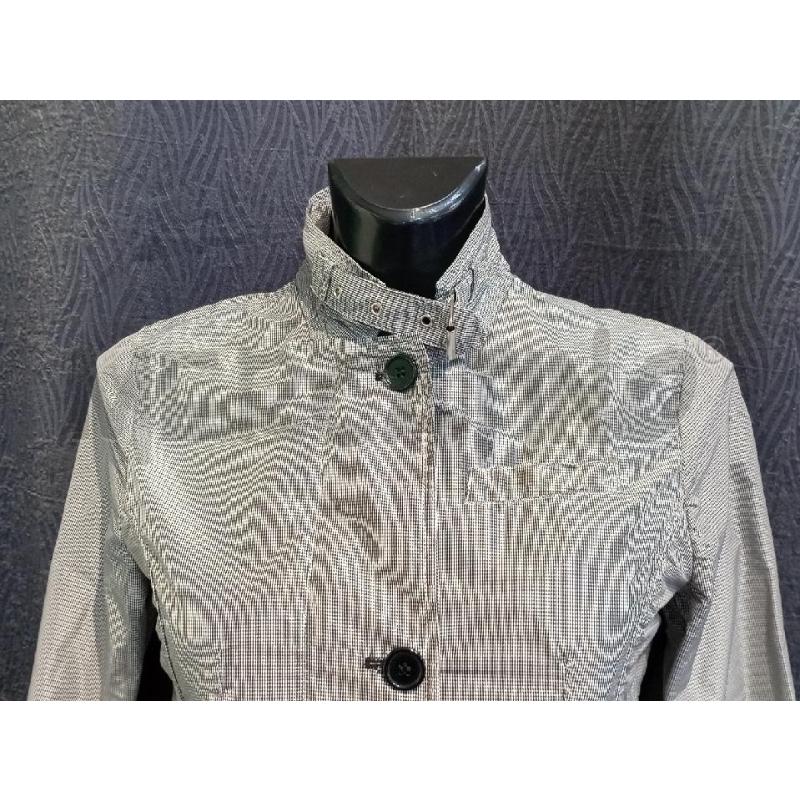 TRENCH DONNA GATTINONI GRIGIO QUADRETTINI | Mercatino dell'Usato Moncalieri bengasi 3