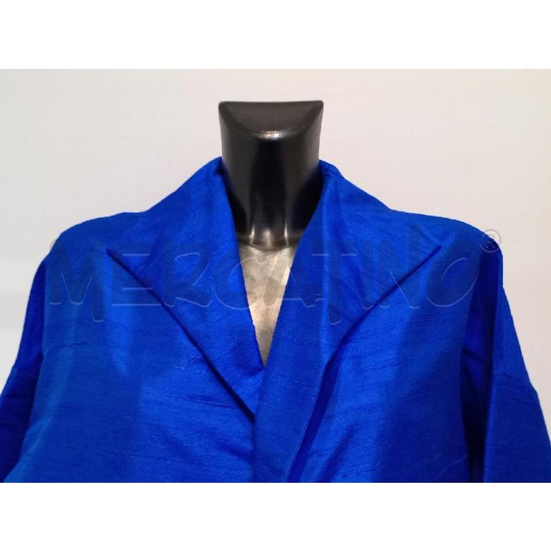 TRENCH DONNA LUISA SPAGNOLI BLUETTE SETA | Mercatino dell'Usato Moncalieri bengasi 3
