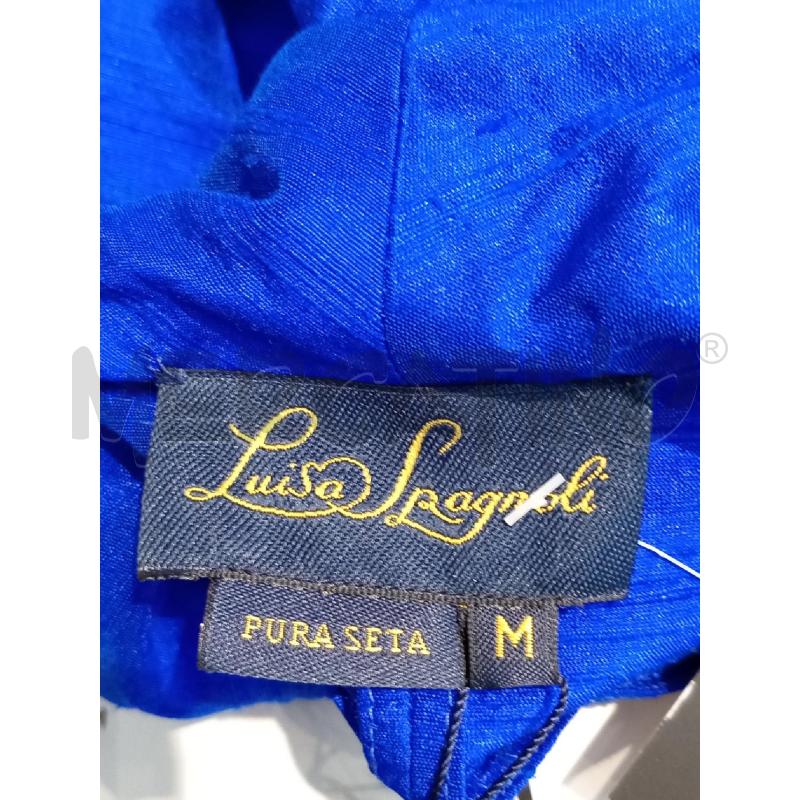 TRENCH DONNA LUISA SPAGNOLI BLUETTE SETA | Mercatino dell'Usato Moncalieri bengasi 5