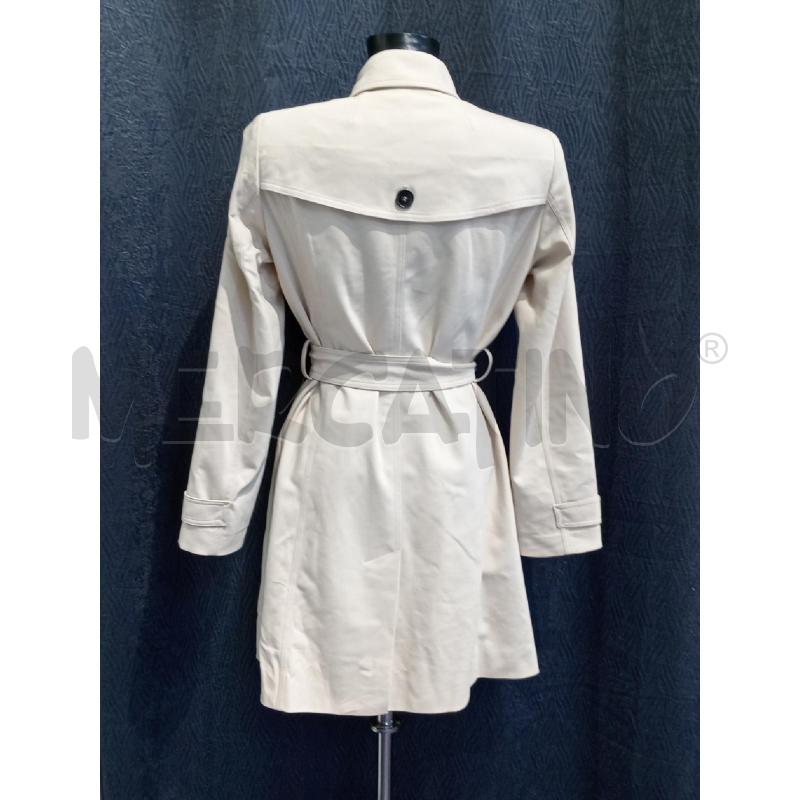TRENCH DONNA MARELLA BEIGE CHIARO DOPPIO PETTO | Mercatino dell'Usato Moncalieri bengasi 2