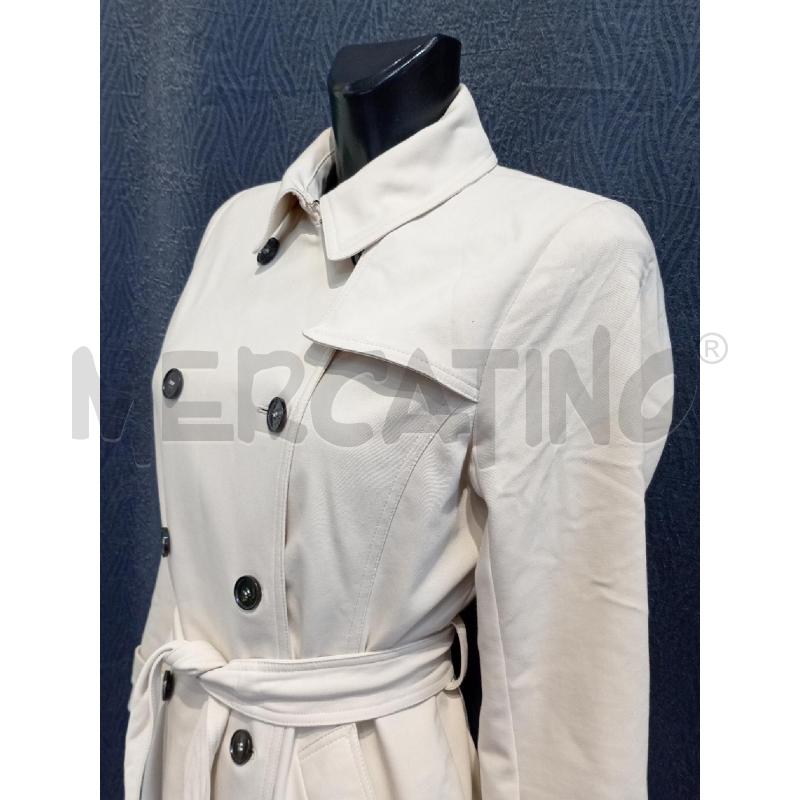 TRENCH DONNA MARELLA BEIGE CHIARO DOPPIO PETTO | Mercatino dell'Usato Moncalieri bengasi 3