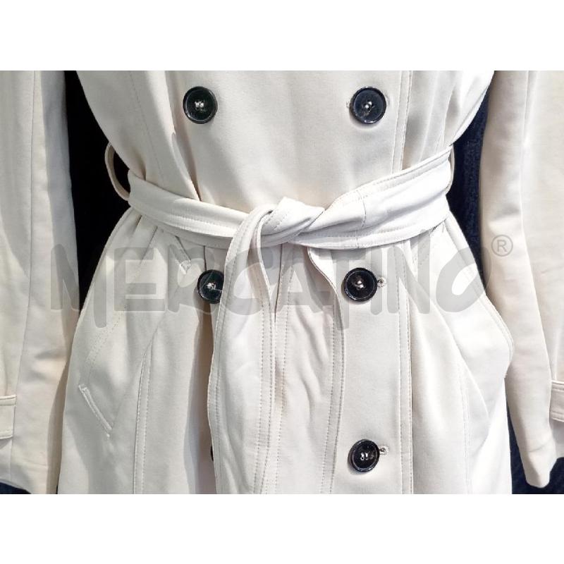 TRENCH DONNA MARELLA BEIGE CHIARO DOPPIO PETTO | Mercatino dell'Usato Moncalieri bengasi 4