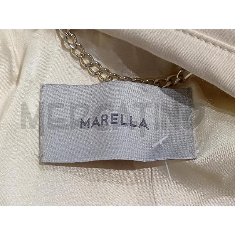 TRENCH DONNA MARELLA BEIGE CHIARO DOPPIO PETTO | Mercatino dell'Usato Moncalieri bengasi 5