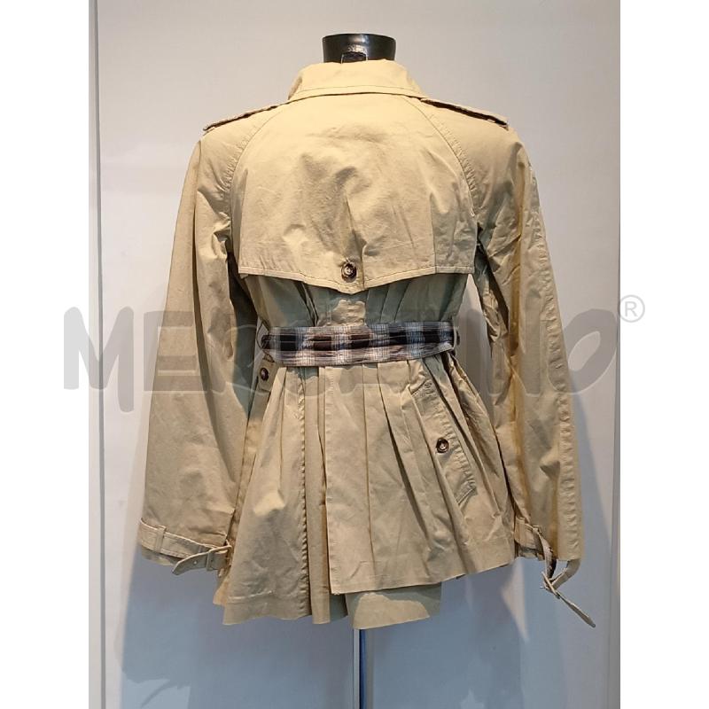 TRENCH DONNA MARIA GRAZIA PANIZZIBEIGE DOPPIO PETTO   | Mercatino dell'Usato Moncalieri bengasi 2