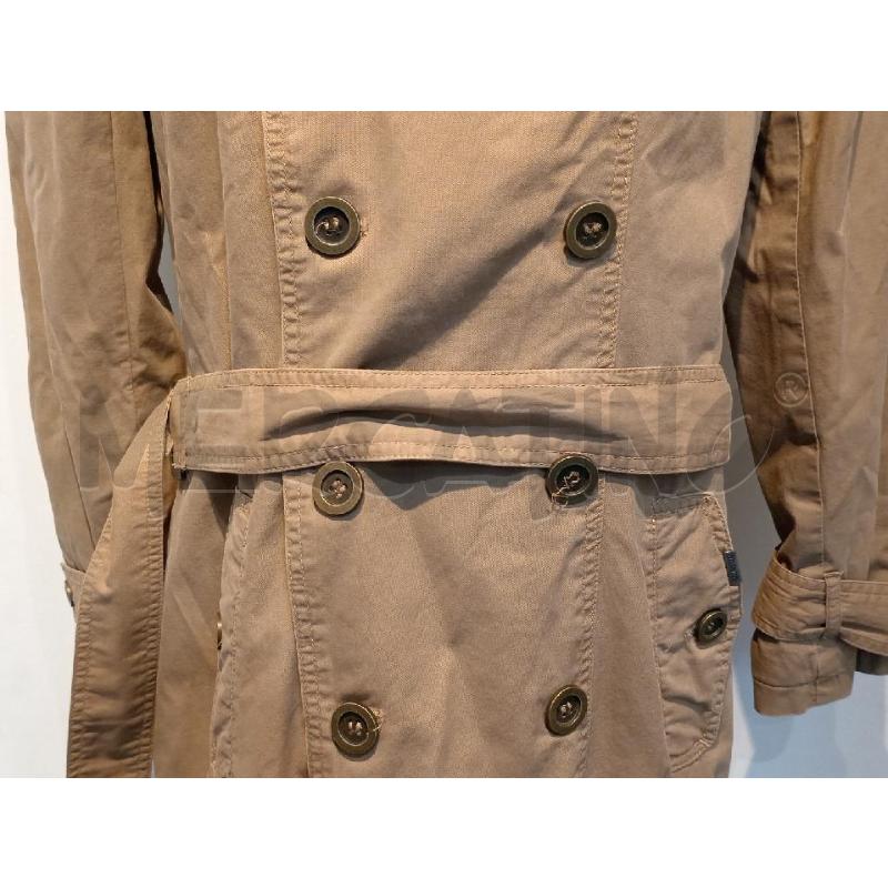 TRENCH DONNA NAF NAF MARRONE | Mercatino dell'Usato Moncalieri bengasi 4