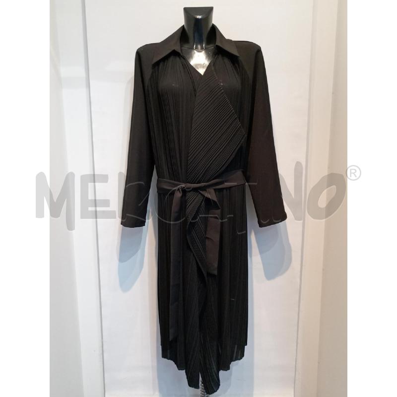 TRENCH DONNA PENNY BLACK NERO PLISSETTATO | Mercatino dell'Usato Moncalieri bengasi 1